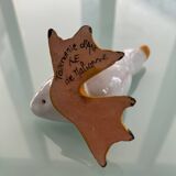 Signed ceramic duck