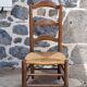Rustic mulched nanny chair