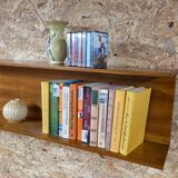 1970 teak shelf by Wilhelm Renz