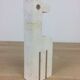 Sculpture girafe Fratelli Mannelli en travertin