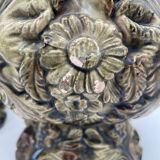 Paire de vase en barbotine ancien