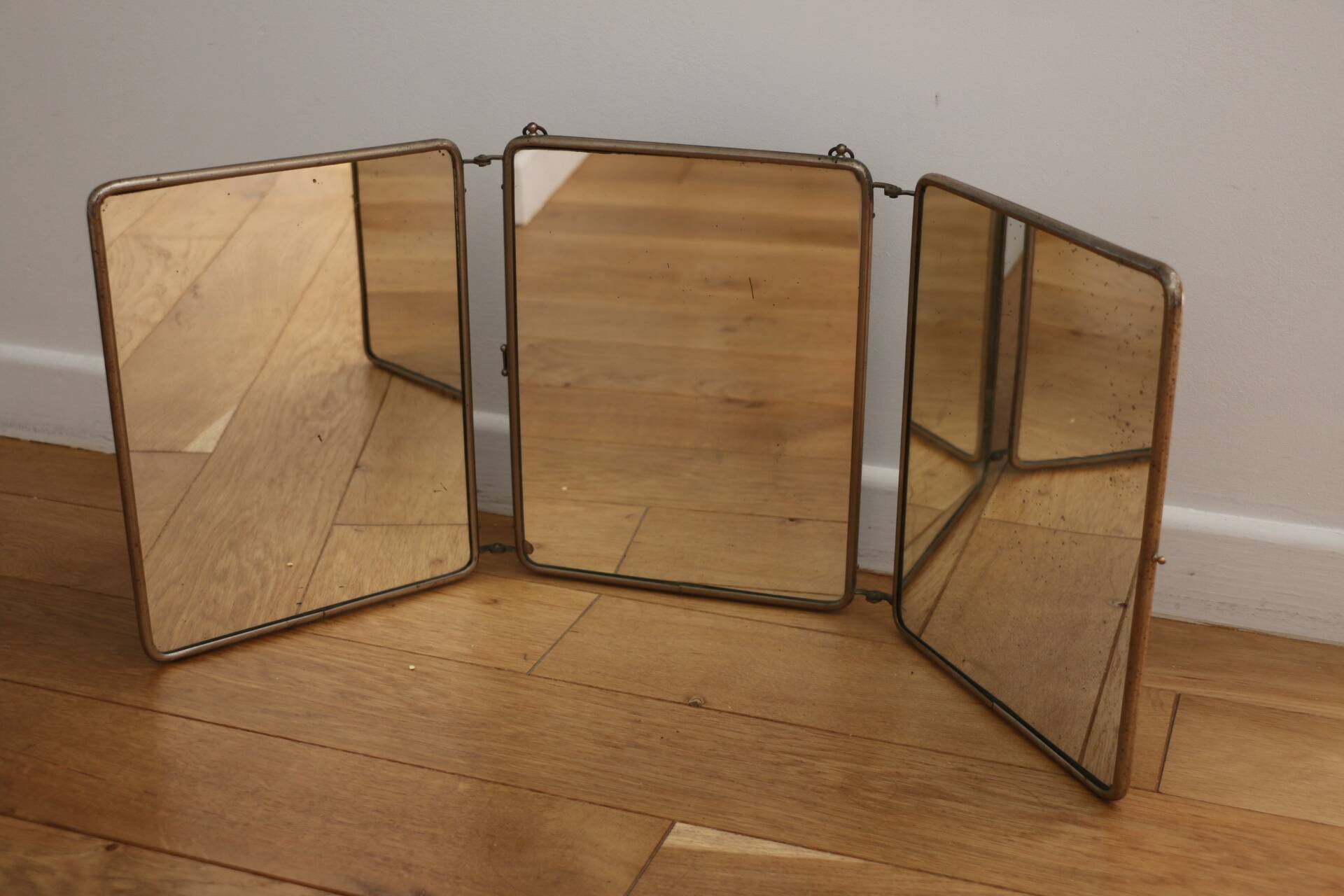 Miroir barbier triptyque (70*28cm)