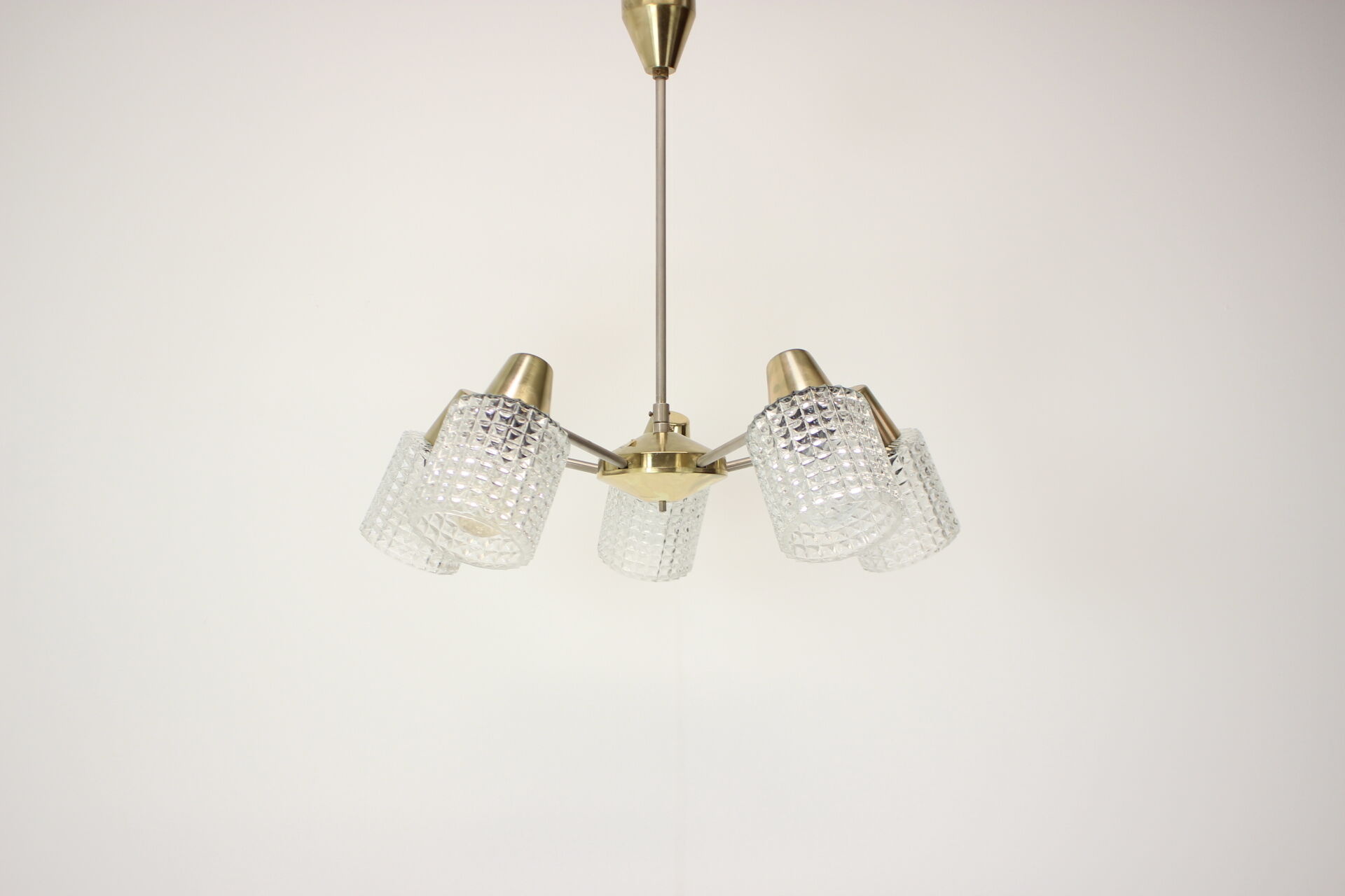 Mid-Century Chandelier / Kamenický Šenov, 1970's