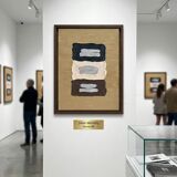 Silver Memory - Contemporary Textured Canvas Painting