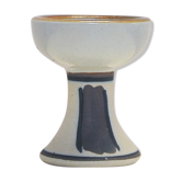 Danish vintage pottery candlestick Hanne Stentøj