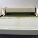 Rare space age sofa bed ‘Tortuga’ in fiberglass with lighting