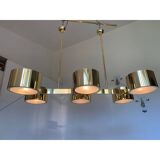 Italian Sputnik Candlestick Metal Gold Stilnovo Lelli Style