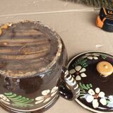 Glazed Alsatian terracotta tureen