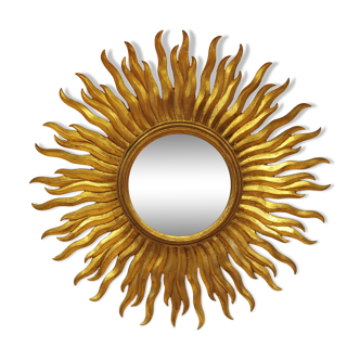 Sun witch diameter 53cm vintage eye mirror