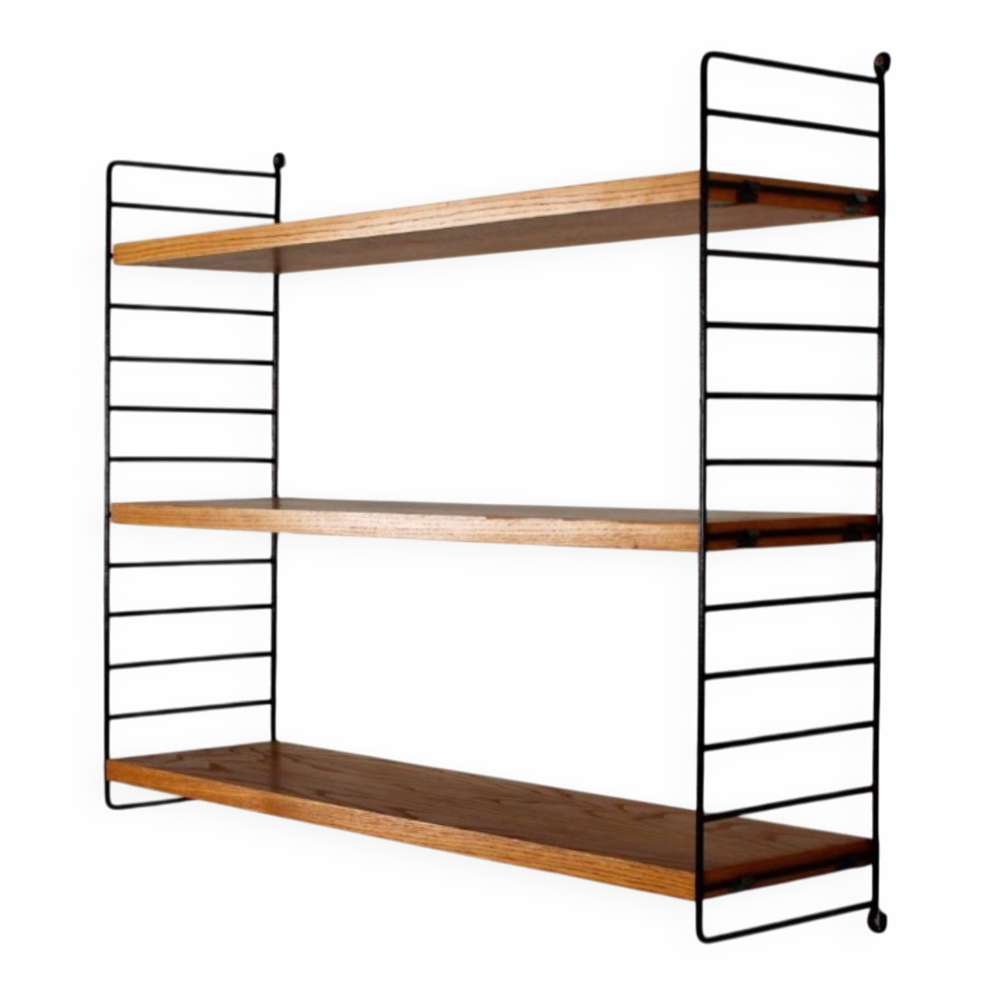Étagère murale originale Nisse Strinning Kasja & Nils années 60 70