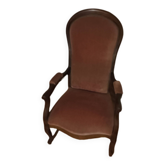 Louis Philippe armchair old pink