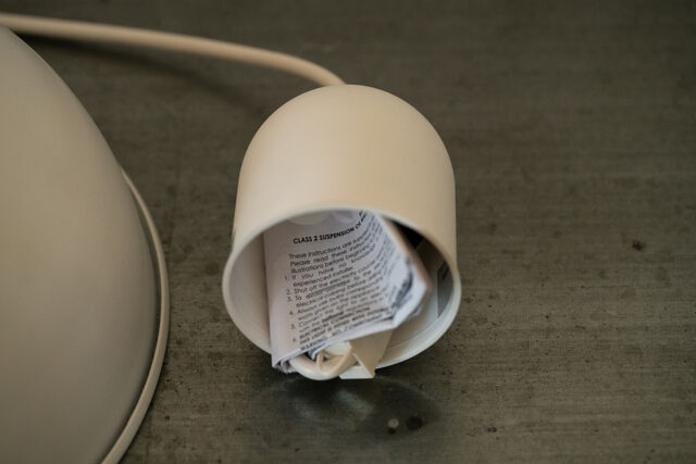 Athezza model design suspension Gamelle