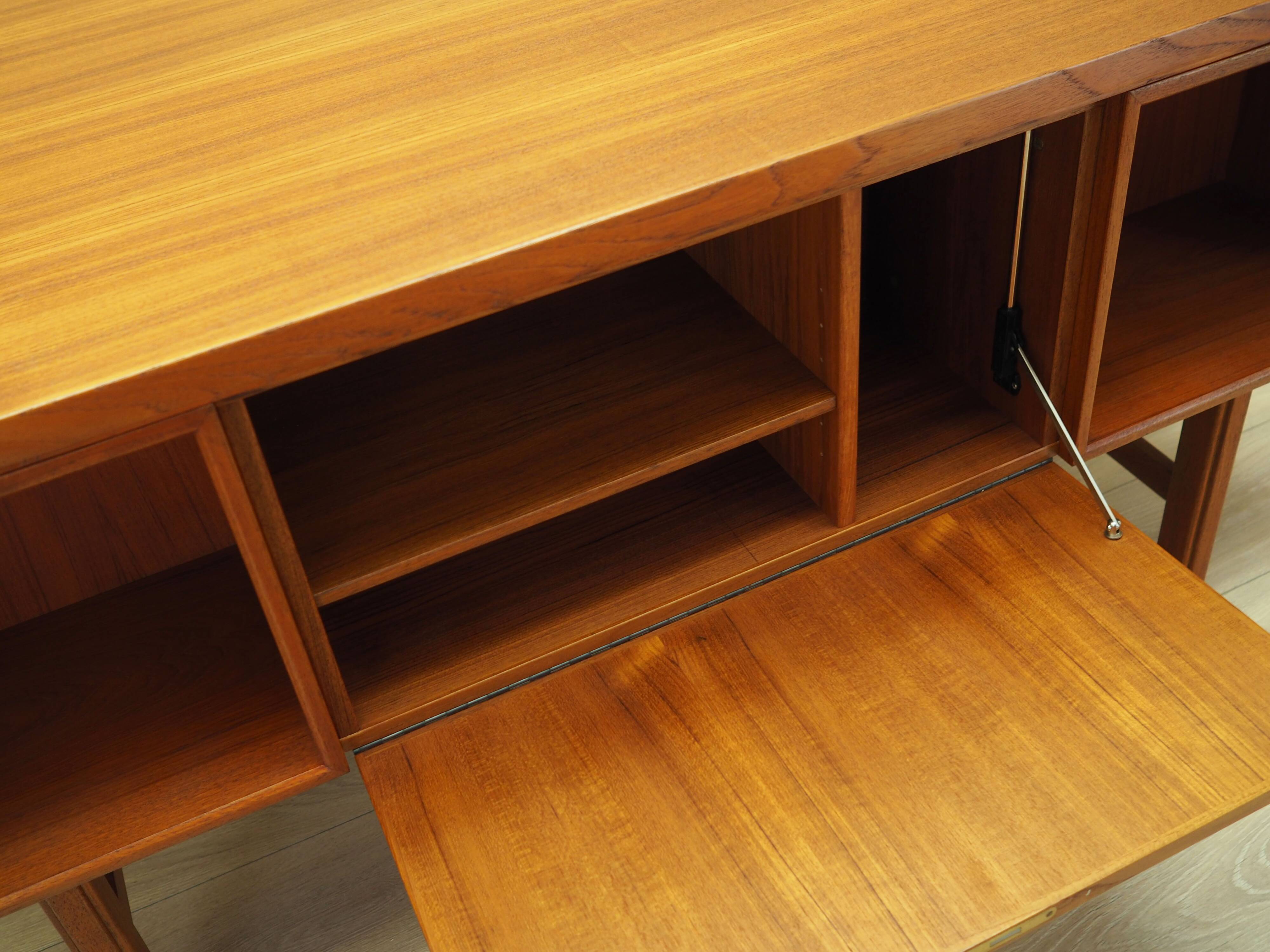 Teak desk, Danish design, 1970s, production: Denmark