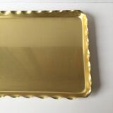 1950 vintage brass platter