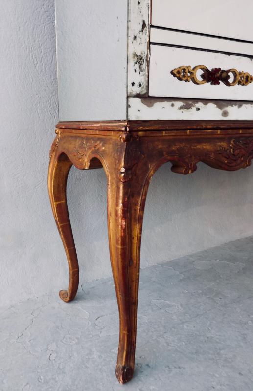 Meuble bar baroque italien