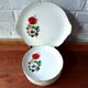 Dessert service 12 plates orchies moulin des loups traviata motif