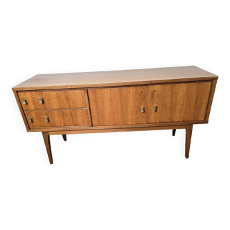 Enfilade scandinave en chêne des années 60 , 125cms de L