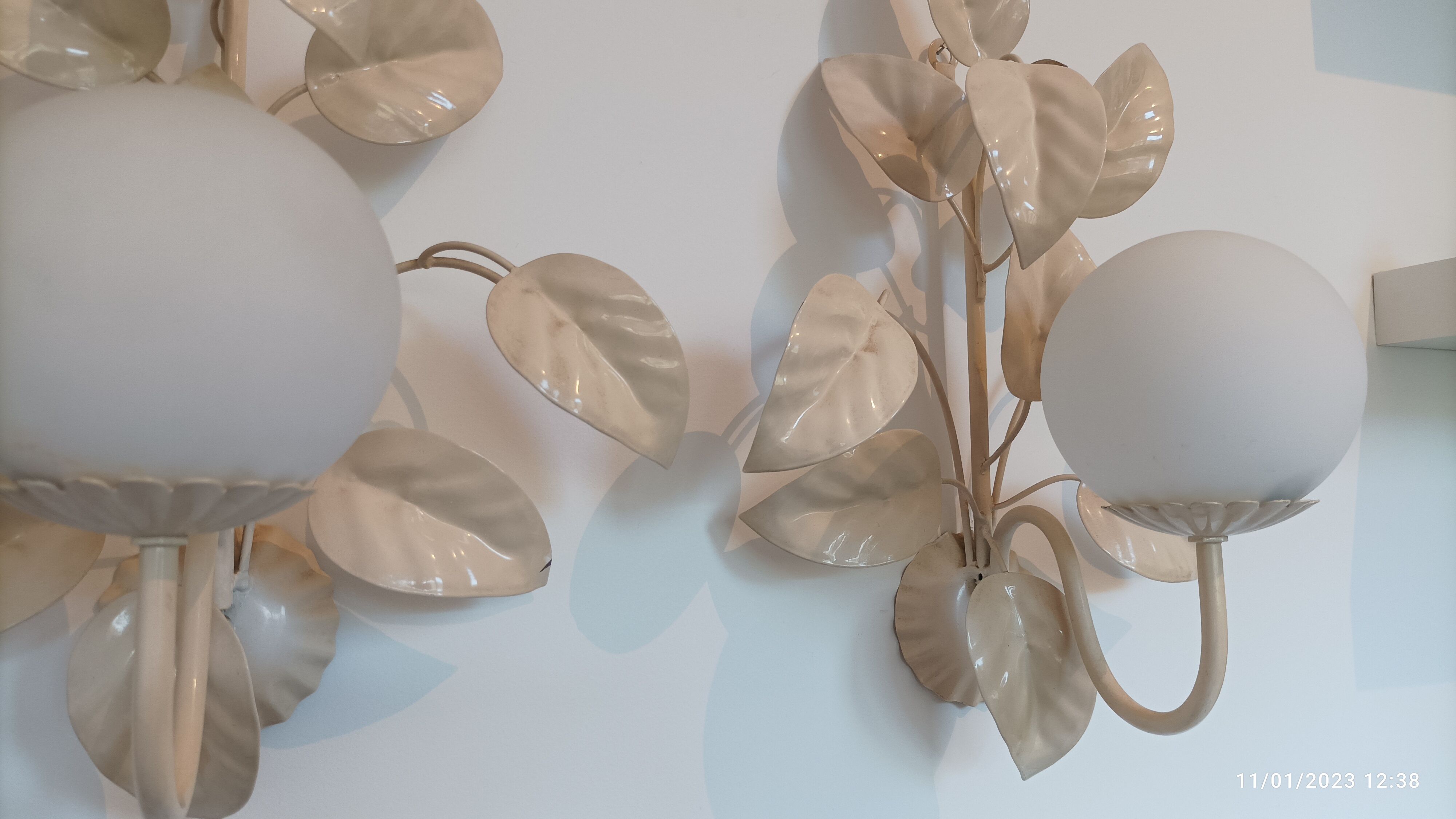 Pair of vintage sconces