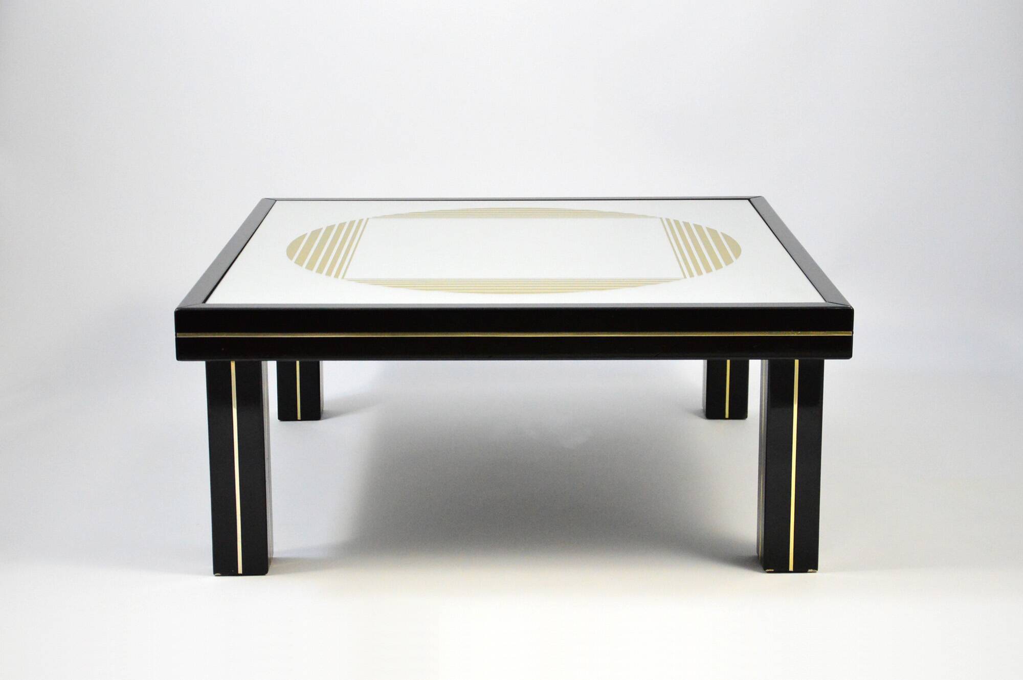 Table basse vintage de Gianni Celada pour Fontana Arte