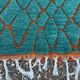 Tapis en laine pure fait main artisanale taille 2/3 m