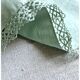 Antique Cotton Pillowcase Dyed in Soft Green