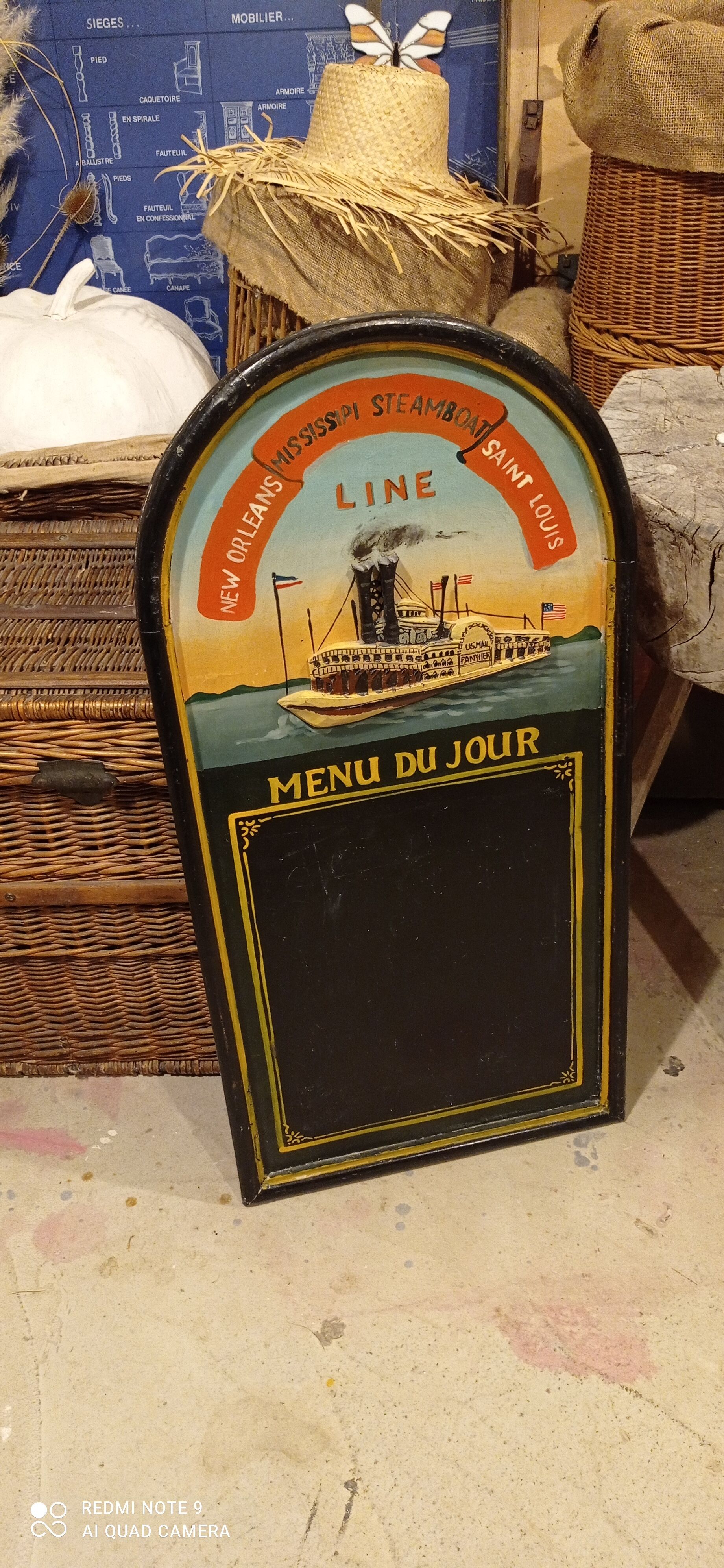 Decorative wooden panel