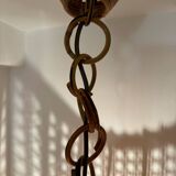 Bamboo rattan suspension from the 1960s.