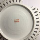 4 openwork plates in Saxony Porcelain