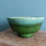 Planter, flower pot in glazed ceramic