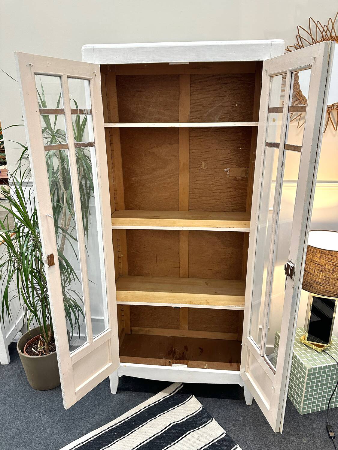 Parisian glass cabinet