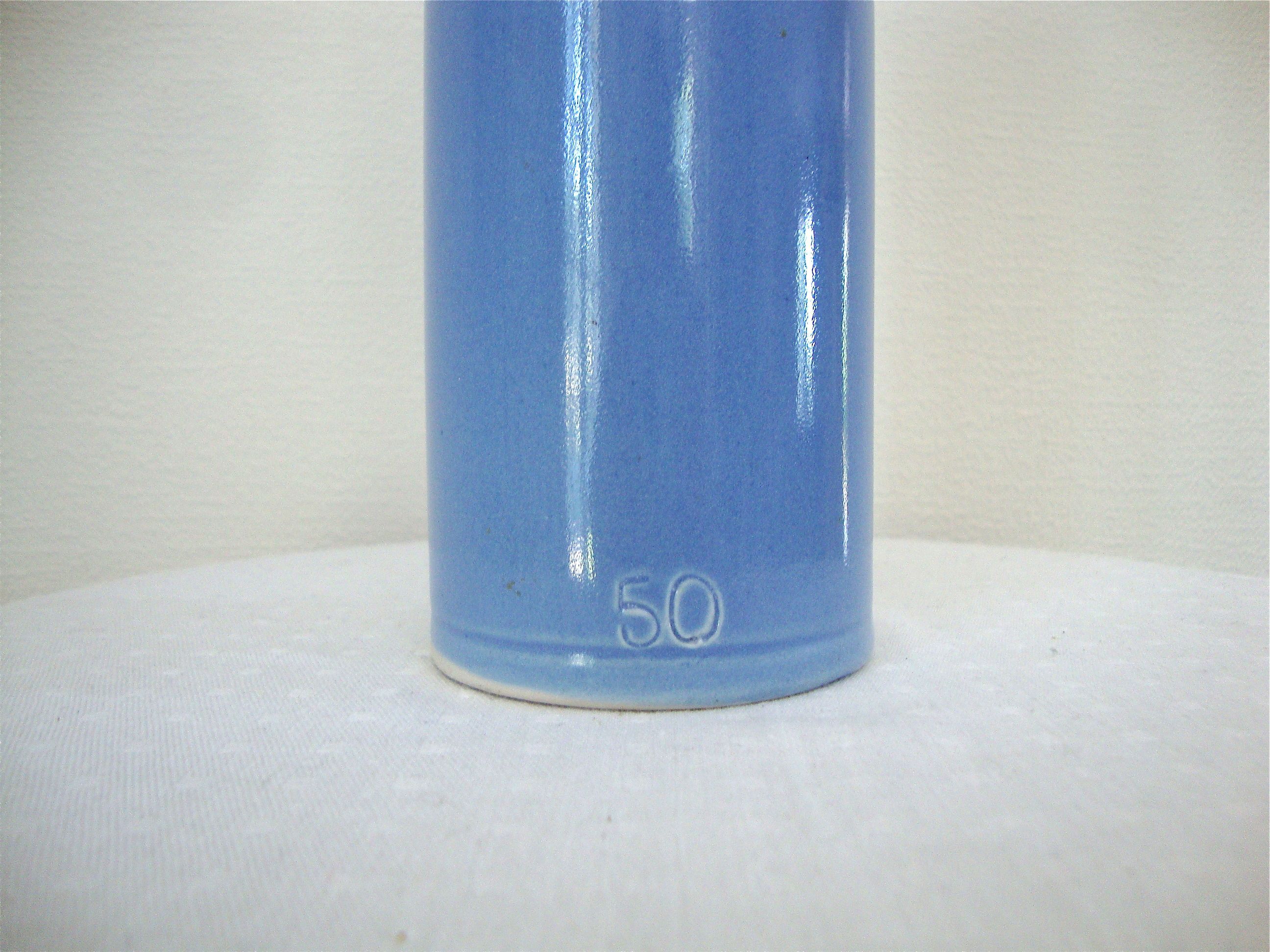 Lavender blue sandstone bottle