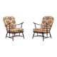 Vintage Armchairs by Lucian Ercolani for Ercol, 1960s, Set of 2.