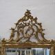 Louis XVI Style Carved And Gilded Wood Wall Mirror, Italy Early 20th Century