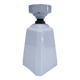 Lampe art déco opaline porcelaine