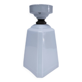 Lampe art déco opaline porcelaine