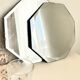 Octagonal bevelled mirror 27 x 27 cm