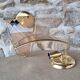 Vintage gold wall sconce