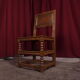 8 chairs danish dowel wood chairs, 1800s