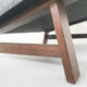 Set of two Dutch design lounge chairs with wenge feet