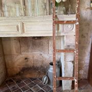 Decorative wooden ladder