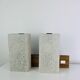 Double Perspex and teak wall light from the 1960s, Scandinavian style.