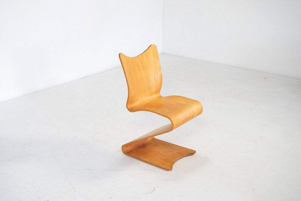 Pre-Production Model 275 S-Chair by Verner Panton for Thonet, Germany, 1950s