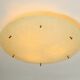 Extremely rare large round Mid Century Modern fiberglass ceiling lamp | Ø 5