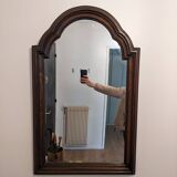 Wooden mirror
