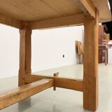 2m solid elm farmhouse table