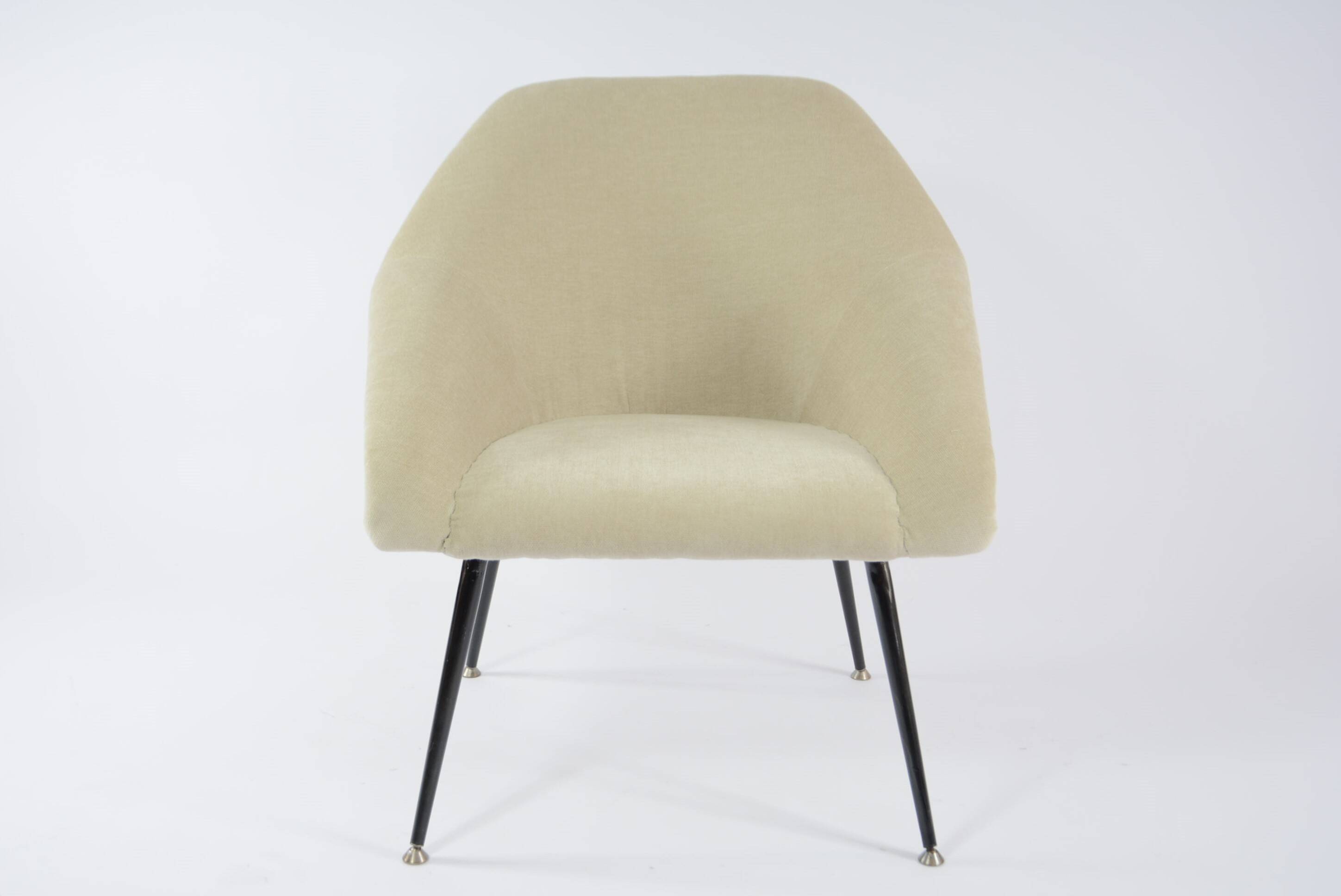Coquille armchair cream/beige