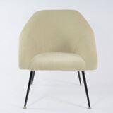 Coquille armchair cream/beige