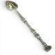 Silverware, medicine spoon with Minerva punch, 19th century.