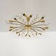 Large Austrian Brass Chandelier by Rupert Nikoll