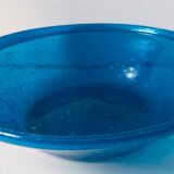 Blue cup blown glass